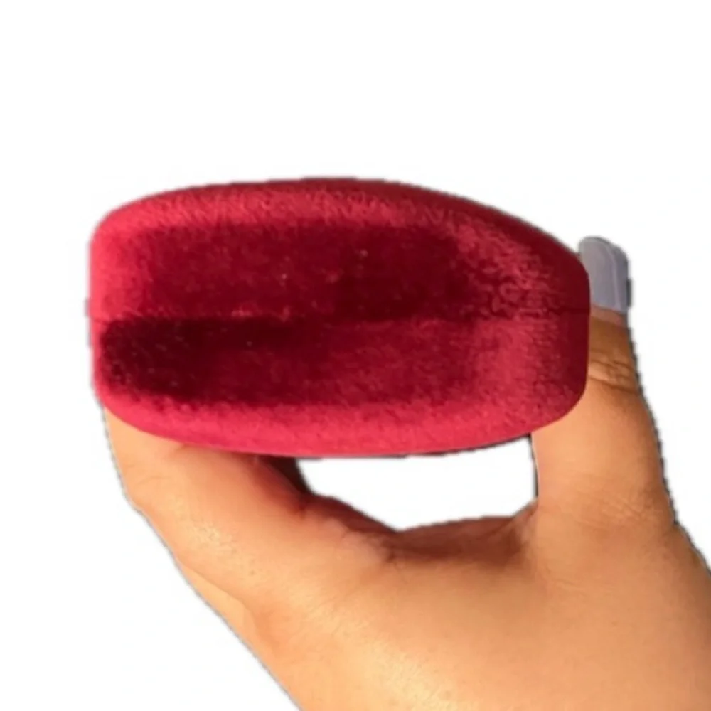 GUCCI Velvet Eyeglass Case, Burgundy